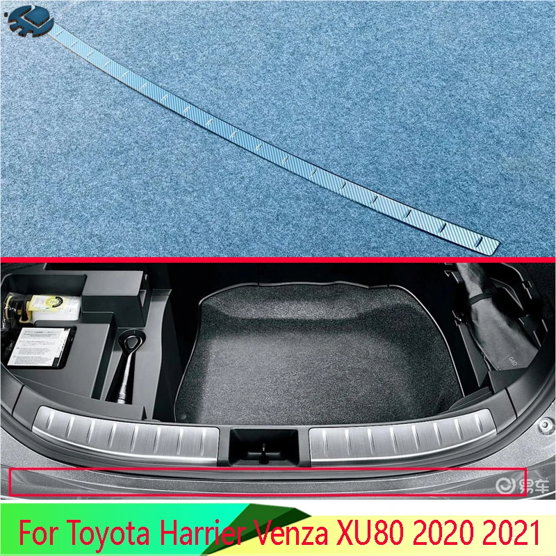 

Для Toyota Harrier Venza XU80 2020 2021 Нержавеющая сталь защита заднего бампера оконные пороги внешние плавки декоративная пластина педаль