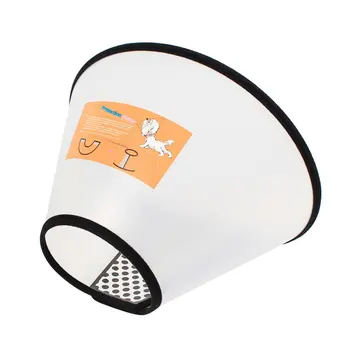 

Safety Pet Dog Anti-Biting Ring Collars ABS Dog Cat Grooming Protective Cover Wound Healing Cone Collar Pet Dog Supplies