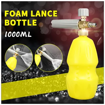 

High Pressure Car Washer Snow Foam Lance Adapter for Karcher Adjustable Auto Car Replacement Part Foam Lance Adapter 1000ml