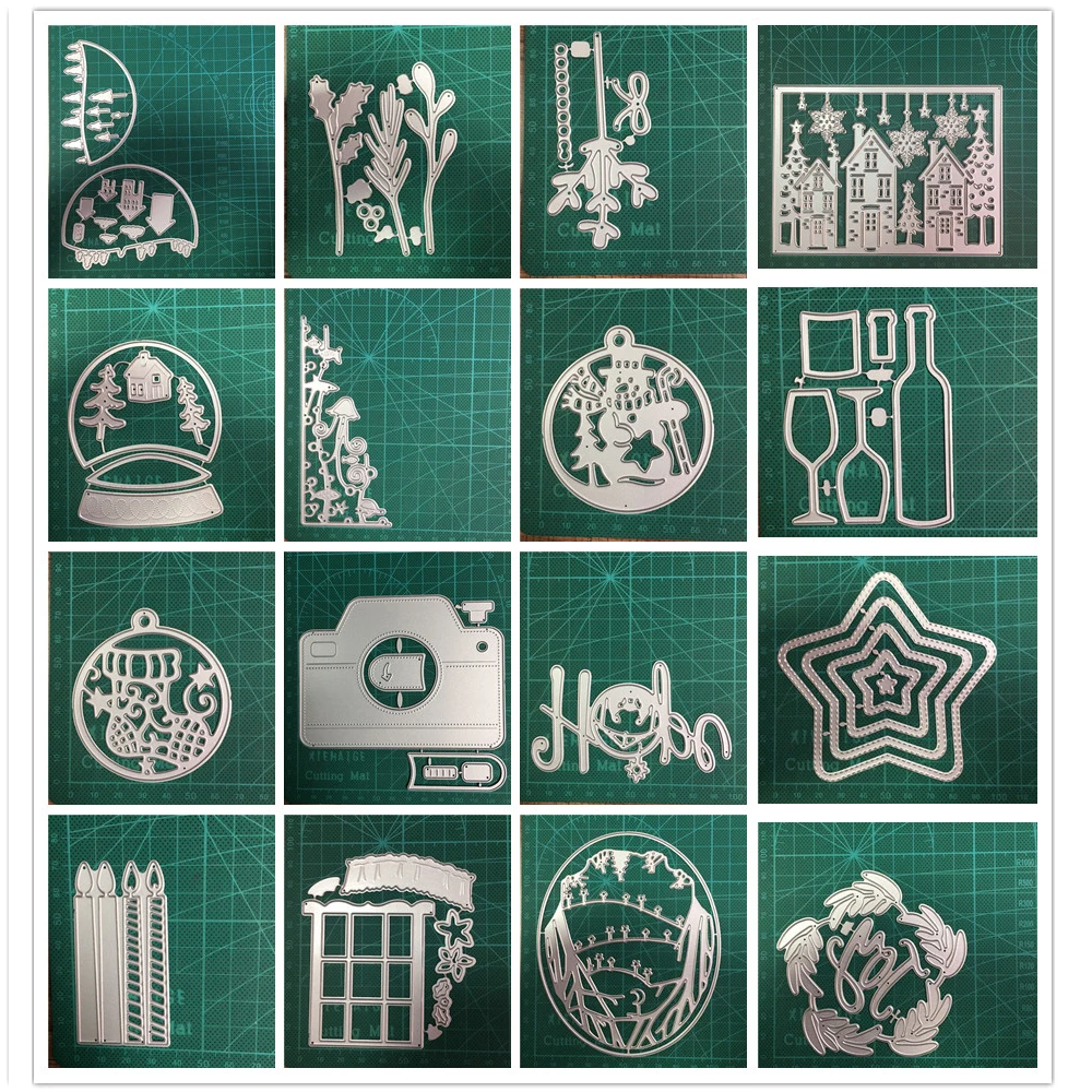 

2021 New Design Metal Cutting Dies Stencil Scrapbooking Photo Album Card Paper Embossing Craft