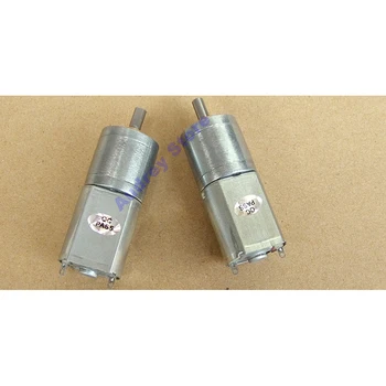 

New original pure metal gear DC3V 5V 6V Slow speed large torque 10KG ZGA20-130 reduction motor 16RPM 9350RPM