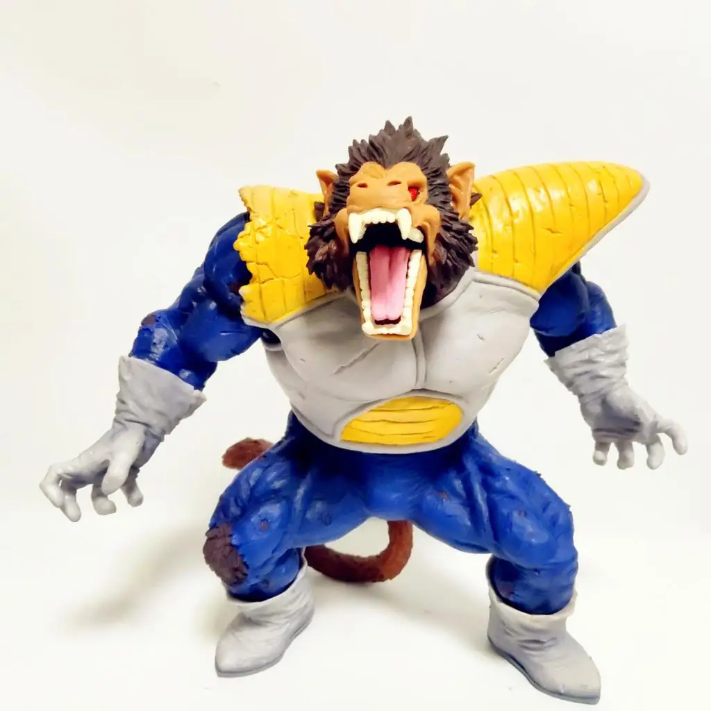 Mini figura de ação dragon ball z, macaco, rei veget, brinquedo de blocos  de construção de desenho animado, educacional, para crianças, presente -  AliExpress