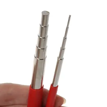 

2Pcs 10 Size Wire Ring Wrapping Step Mandel Loop Jump Metal Jewelry Forming Tool