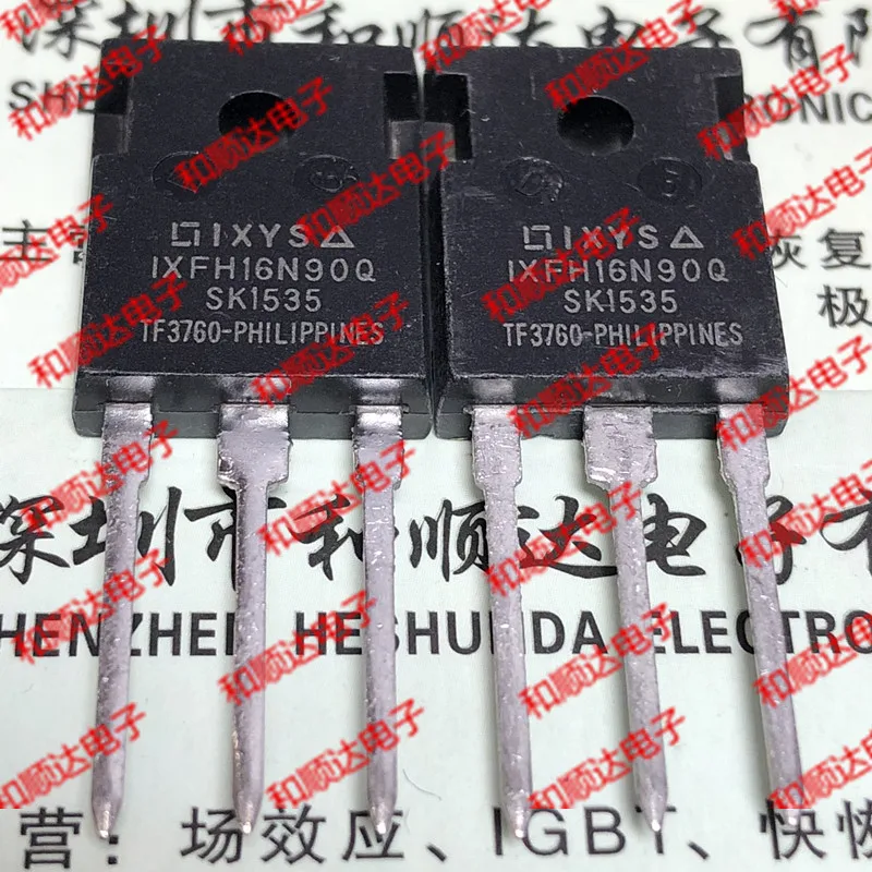 2 шт./IXFH16N90Q-247 900V 16A TO247