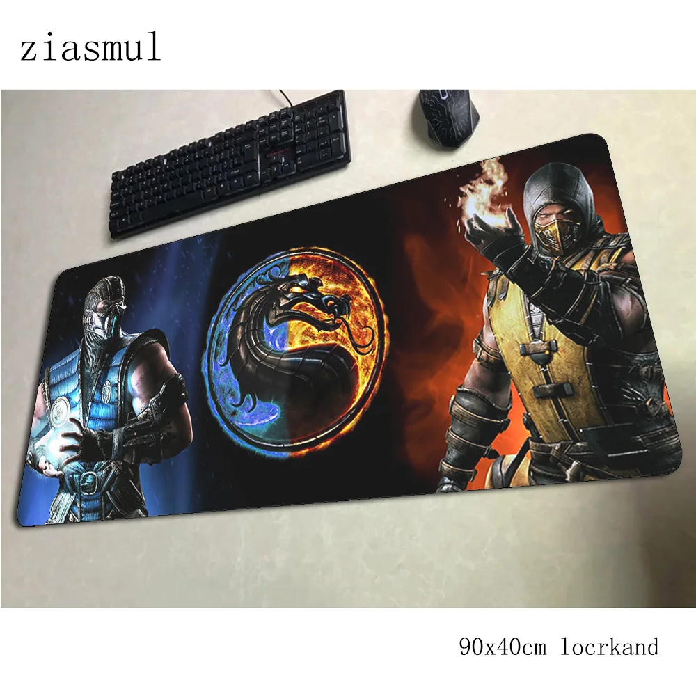 Коврик для мыши mortal kombat самый дешевый компьютерный геймерский коврик 900x400x3 мм