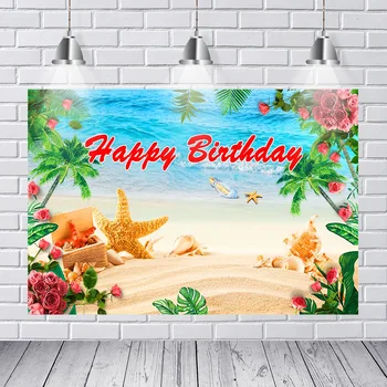 

Photo studio props beach starfish drift bottle photography background friends vacation party custom vinyl photography backdrop