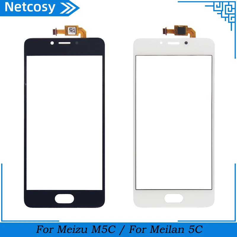 Netcosy для Meizu m5c/для Meilan 5C сенсорный экран дигитайзер стеклянная панель запасные части для Meilan 5C сенсорная панель