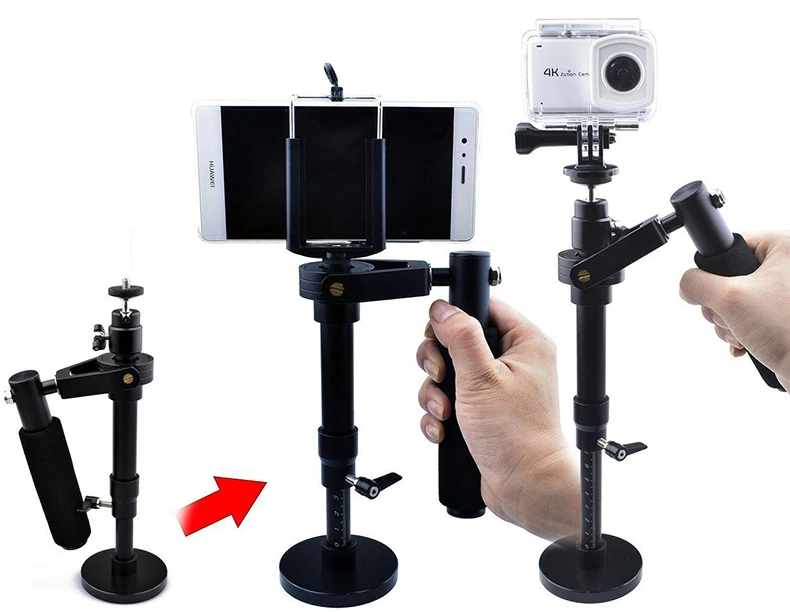 Ручной стэдикам Стабилизатор камеры DSLR видео Steadycam видеокамера устойчивый Cam Glidecam Filmmaking съемочный фиксатор