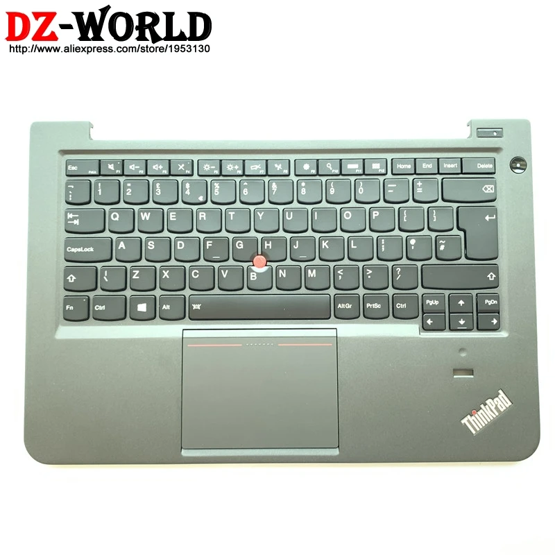 Верхний корпус с английской клавиатурой подсветкой и тачпадом для Lenovo Thinkpad S3 S431