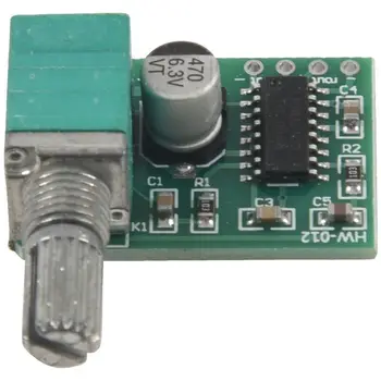 

PAM8403 mini 5V digital power amplifier board with switch potentiometer can USB power supply