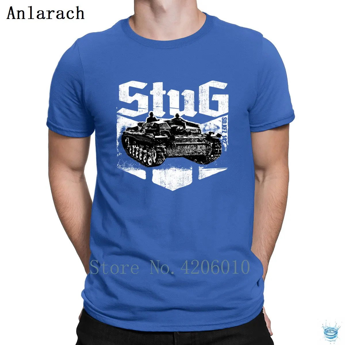 Stug Iii майка винтажная круглый воротник странная футболка для мужчин Печать Мужская дышащая летняя