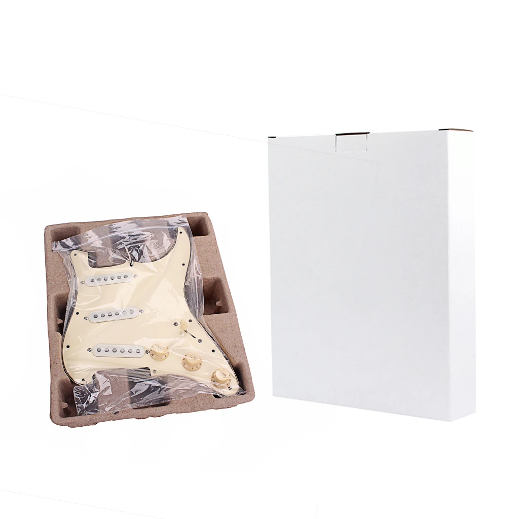 Предварительно заряженные SSS Pickguard Alnico V звукосниматели для электрогитары запчасти