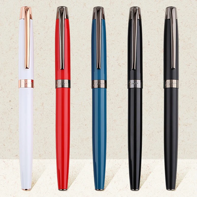 Picasso Vintage Metal Roller Ball Pen 920 Pimio Financial Pen For Office & Home Various Color Writing Pen With Gift Box