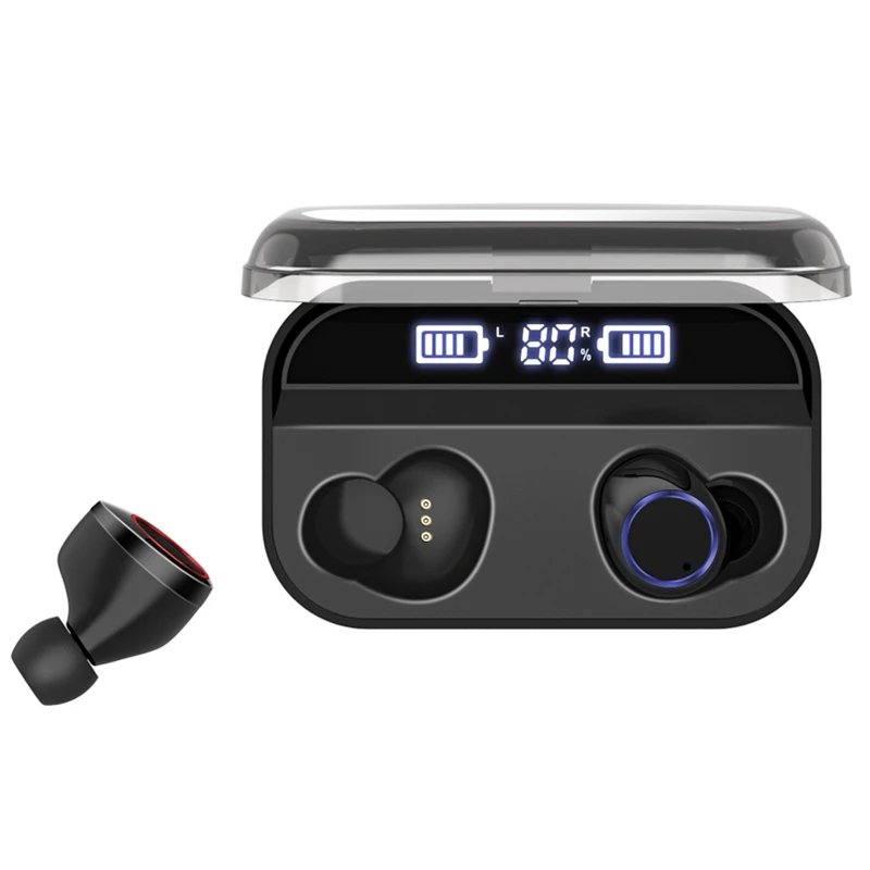 ABHU-X11 TWS Bluetooth наушники IPX7 водонепроницаемый Bluetooth 5,0 с 2600 мАч чехол для зарядки Беспроводная bluetooth-гарнитура