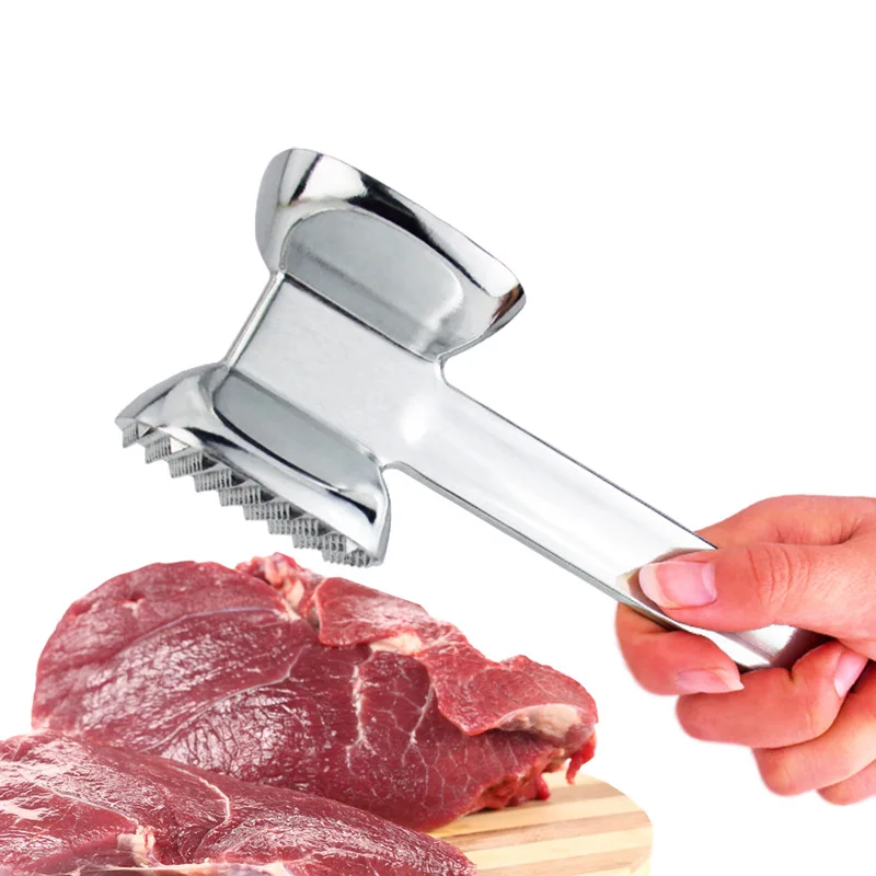 Сплав сыпучих Tenderizers мясной молоток паундеры стук-сторонний для стейка свинины кухонные инструменты