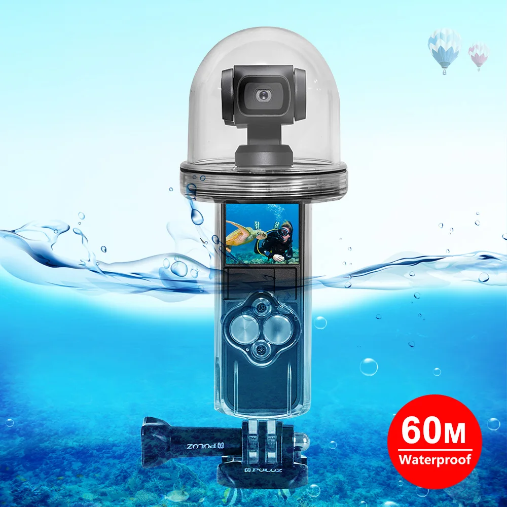 Cadiso 60 м фото под водой Дайвинг Корпус подводный водонепроницаемый чехол для DJI Osmo Карманная камера телефон Аксессуары для Кардана