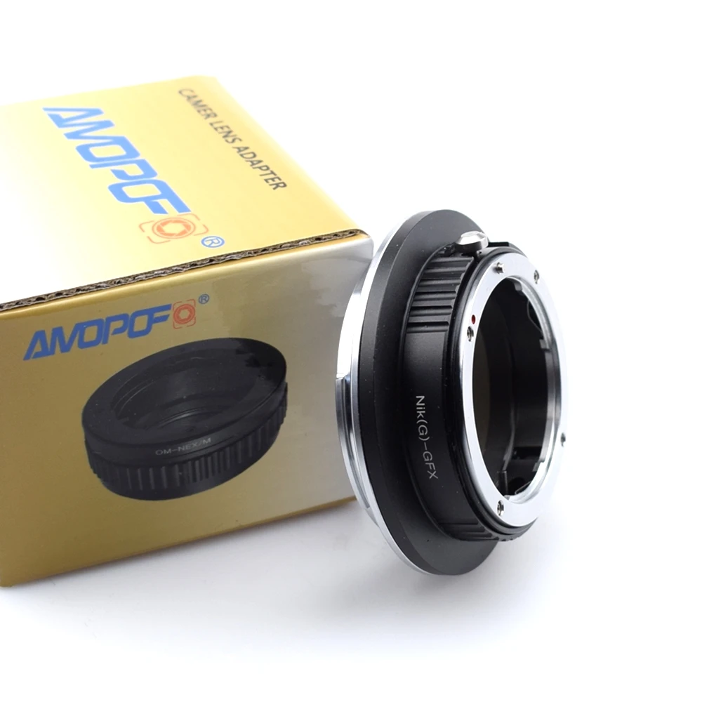 Адаптер для объектива Nikon (G)-GFX совместим с креплением F Nikkor G-Type D/SLR камеры среднего