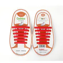 Настраиваемый coolnice без пряжки шнурки для ленивых людей взрослых детей силикагель эластичность обвязки отверстие серии спортивные плоские S