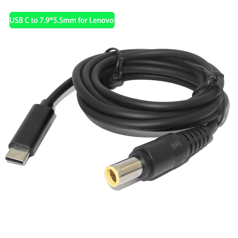 USB Type C PD зарядный кабель шнур для Lenovo Thinkpad E420 E430 T61 Z60T T60 T420 T430 T500 блок питания