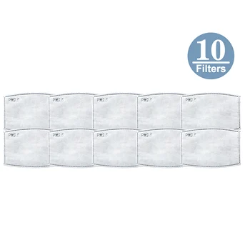 

10pcs replacement chip PM2.5 replacement Antifoam mask Protective maskmask central filter for children adult