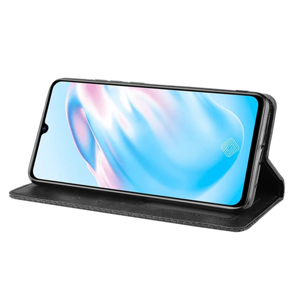 ДЛЯ vivo V17 ЧЕХОЛ ДЛЯ vivo S1 Pro роскошный флип-кошелек из искусственной кожи магнитный адсорбционный чехол для BBK vivo Y9S V17 S1Pro чехол для телефона