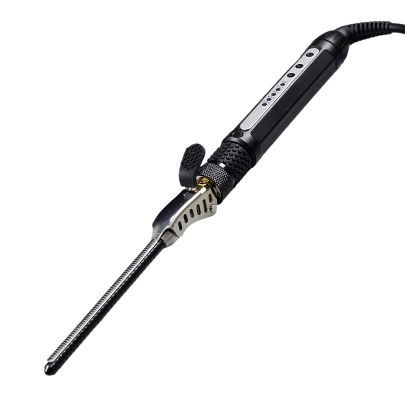 7Mm Curlers Manual Rotating Hair Roller Wand Iron Suitable for Children Men'S Small Curly Straigh | Красота и здоровье