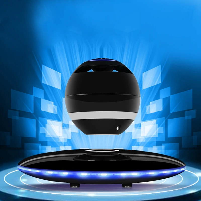 Магнитная левитация Bluetooth динамик Bluetooth аудио нажмите кнопку Maglev беспроводной Bluetooth динамик