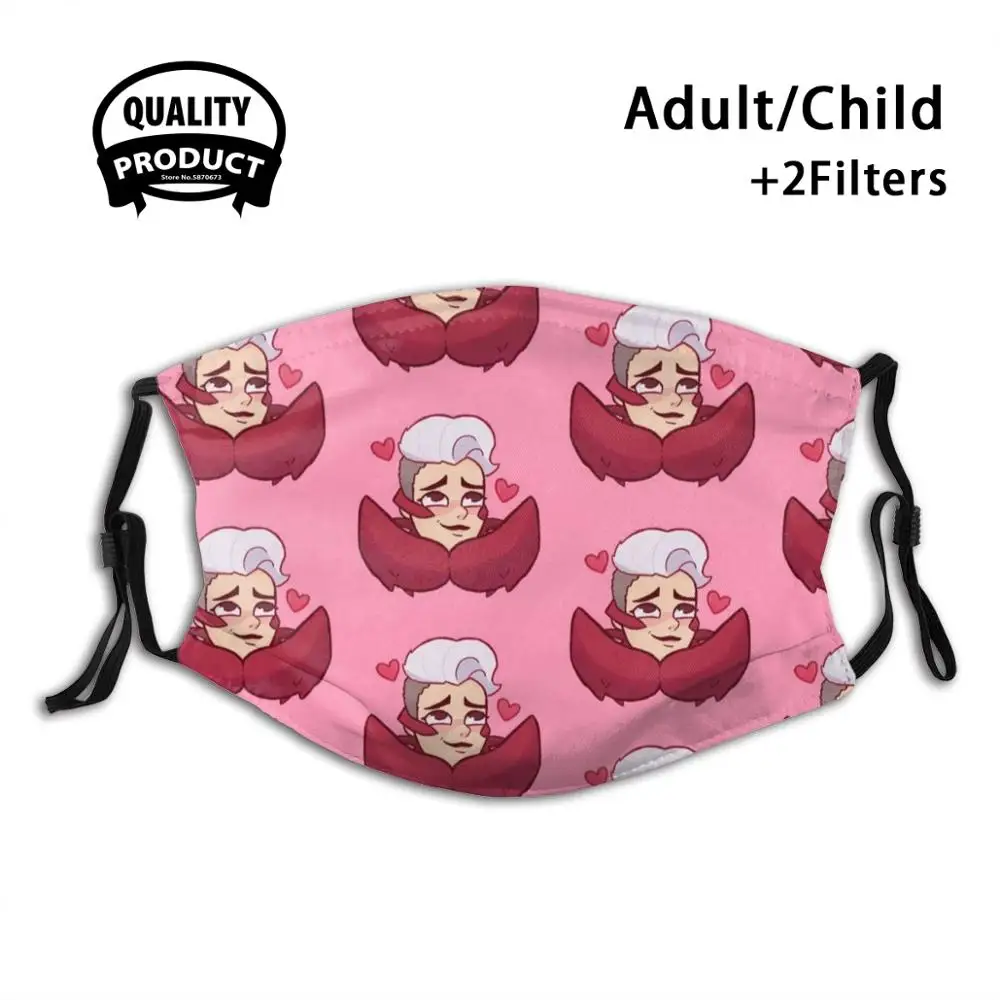 

Scorpia Shera Fanart Face Mask Washable Filter Summer Hot Sale Masks Scorpia She Ra Shera Fanart Cartoon Scorpio Catra