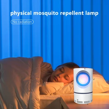 

UV Electric Mosquito Trap Lamp Practical Classic Multi-functional USB Powered Indoor Insect Flies Bug Zapper Light