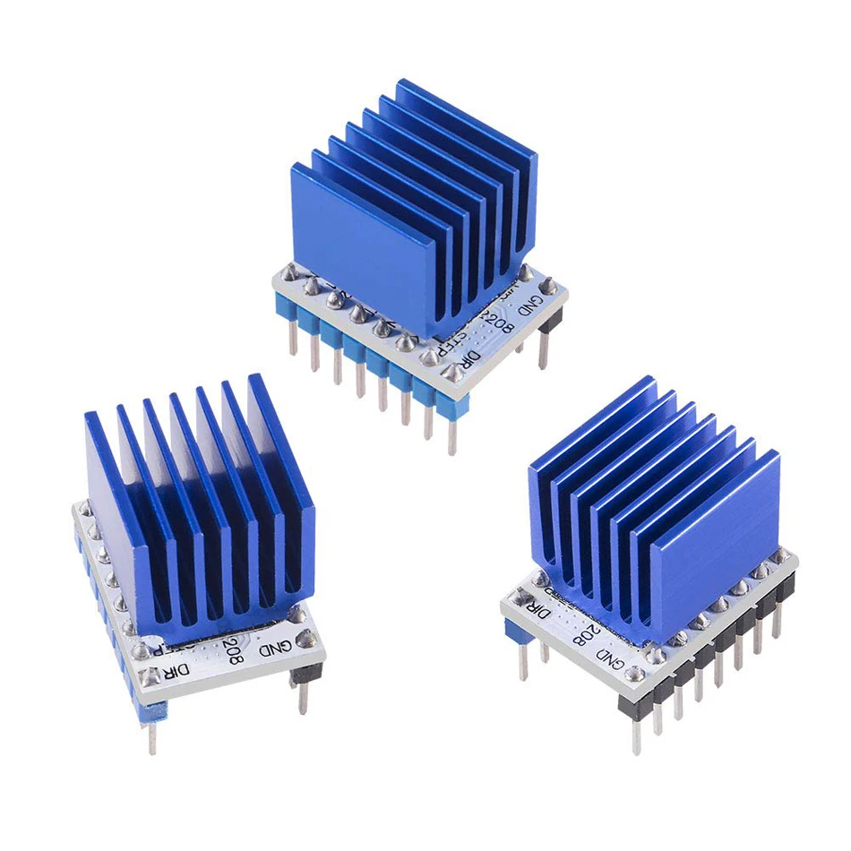 

3D Printer Stepper Motor Driver TMC2208 V1.2 Stepstick Stepper Motor Driver Module Carrier with Heat Sink for 3D Printer