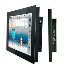Mini tablette PC industrielle intégrée de 23.6 pouces, ordinateur tout en un, écran tactile résistif, Intel Core i3 4120U, pour Windows/Linux