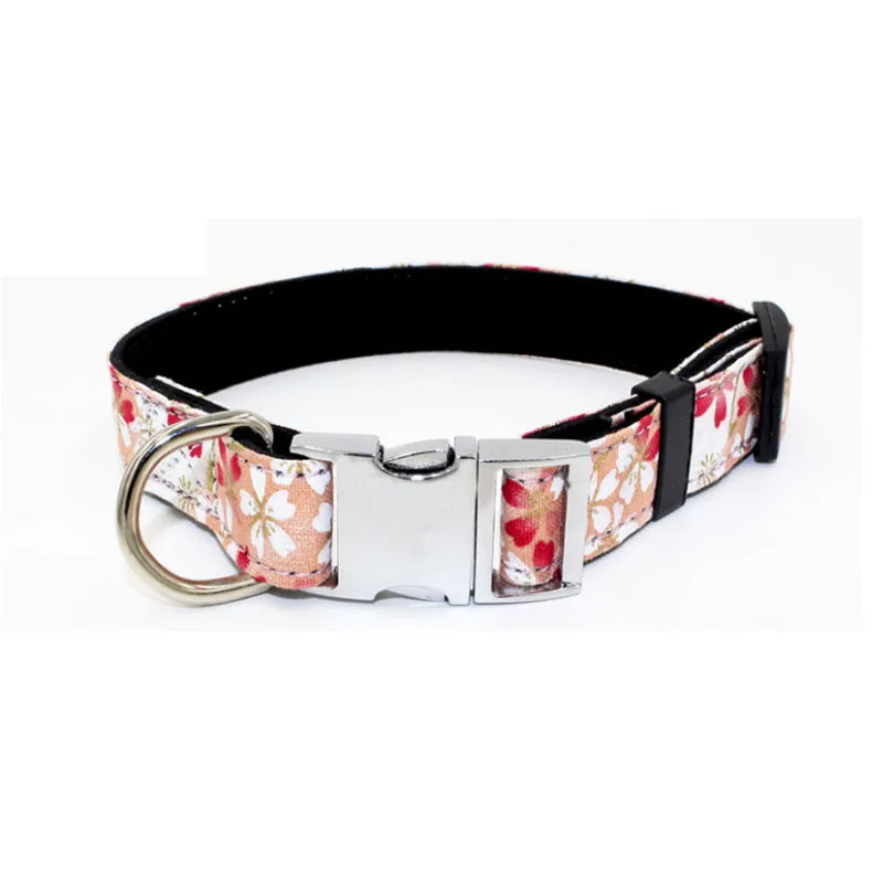 Dog Collar Personalized Fashion Cozy Pet Dog Tag Collar Custom Adjustable Puppy Name ID Collars For Medium Large Dogs Engraved