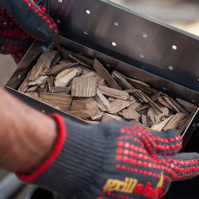 Bbq Dohányos Fa Chips Alma Körte Cseresznye Pekándió Fűrészdarabok Grillezéshez Hideg Dohányzó Generátor Dobozhoz Kiegészítők - Image 3