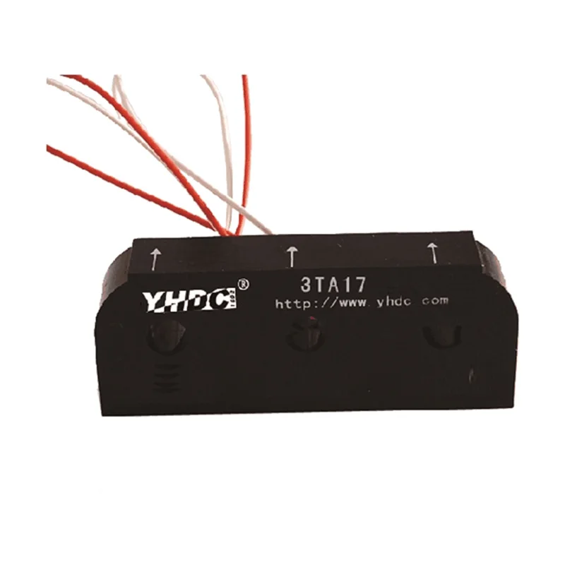 Бесплатная доставка YHDC 3TA17L-100/200/300/400 3 фазный трансформатор тока Входной
