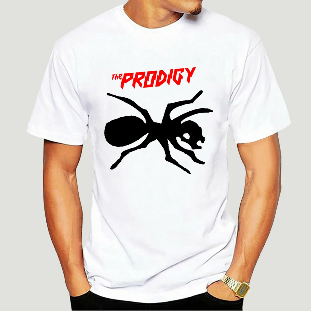 Hot Summer Men'S T Shirt Style Cotton Short sleeve The Prodigy Electronic Music Band Customized T-shirt sbz6283 6171K | Женская