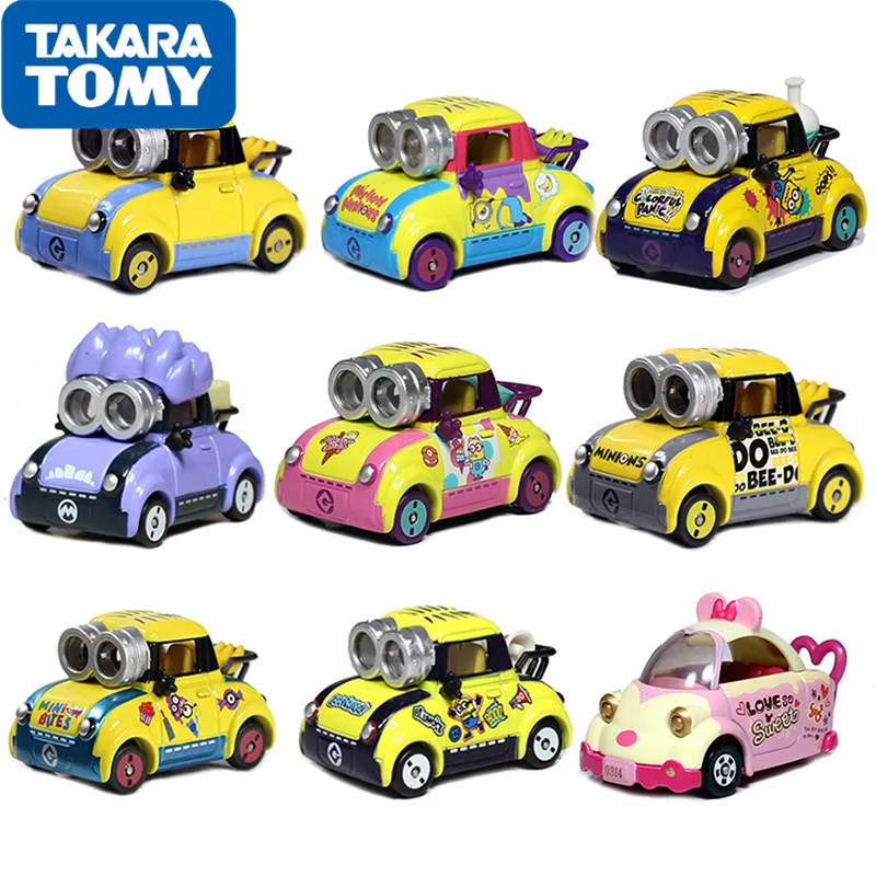 Takara Tomy Tomica милый мини мультяшный автомобиль 1:64 металлический Литая Игрушечная