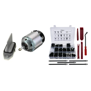 

425 Pcs 18 Sizes Car Body Trim Clips with Fastener Remover & 2 Pcs Resistor 27200-9H600 for NISSAN X-TRAIL T30 2001-2007
