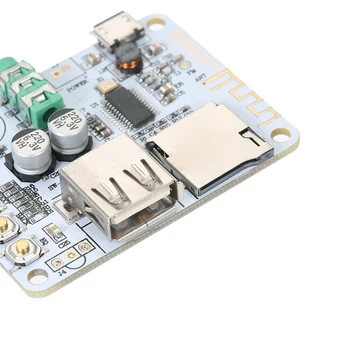 

New USB DC 5V Bluetooth 2.1 Audio Receiver Board Wireless Stereo Music Module with TF Card Slot