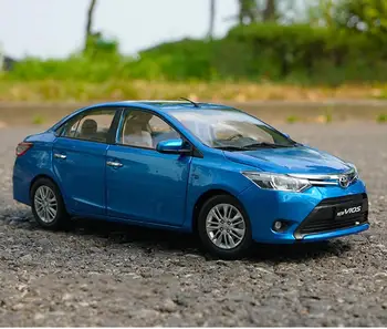 

1/18 Scale TOYOTA VIOS 2013 Blue Diecast Car Model Toy Collection Gift NIB NEW