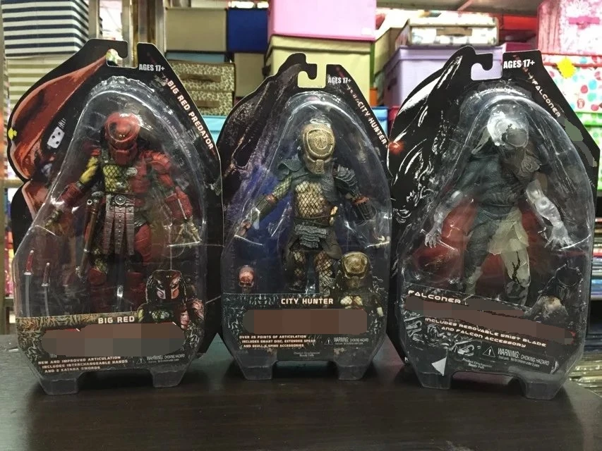 NECA город Охотник Хищник большой красный сокольник инопланетянин ПВХ фигурка Коллекционная модель игрушки 18 см KT1913