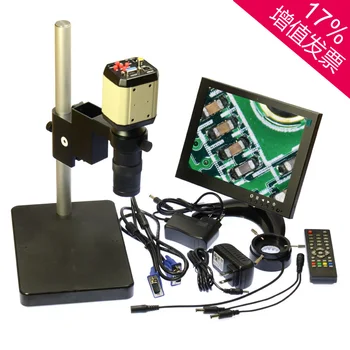 

2 Million High Definition Electron Microscope VGA Industrial Camera USB/VGA Video Interface Magnifier Band Measurement