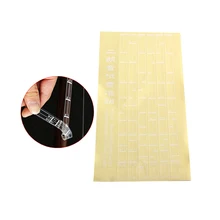 Erhu Fingerboard Note Fretboard наклейки на палец Лады карты для