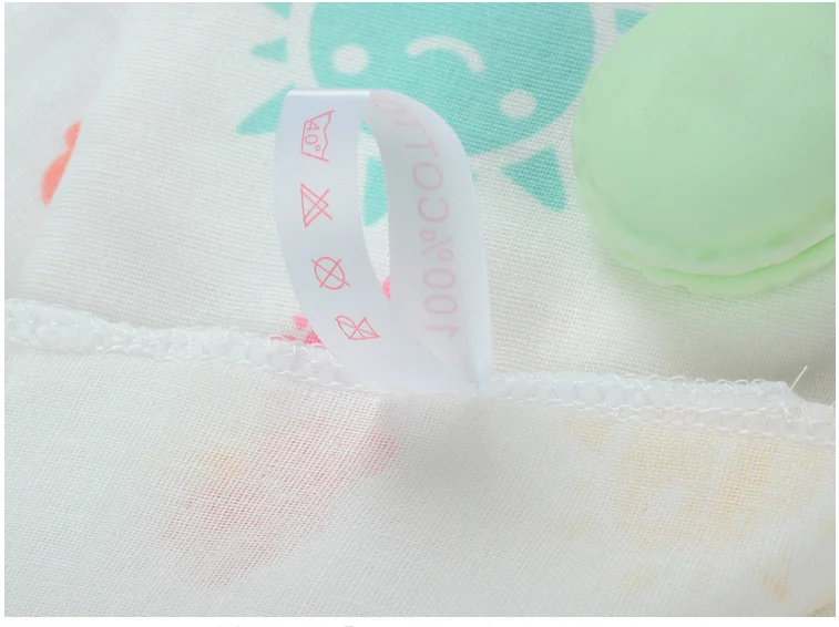 10 шт./лот, детское полотенце с рисунком, хлопковое Марлевое абсорбирующее квадратное полотенце с принтом, сушильная мочалка, платок AD0431