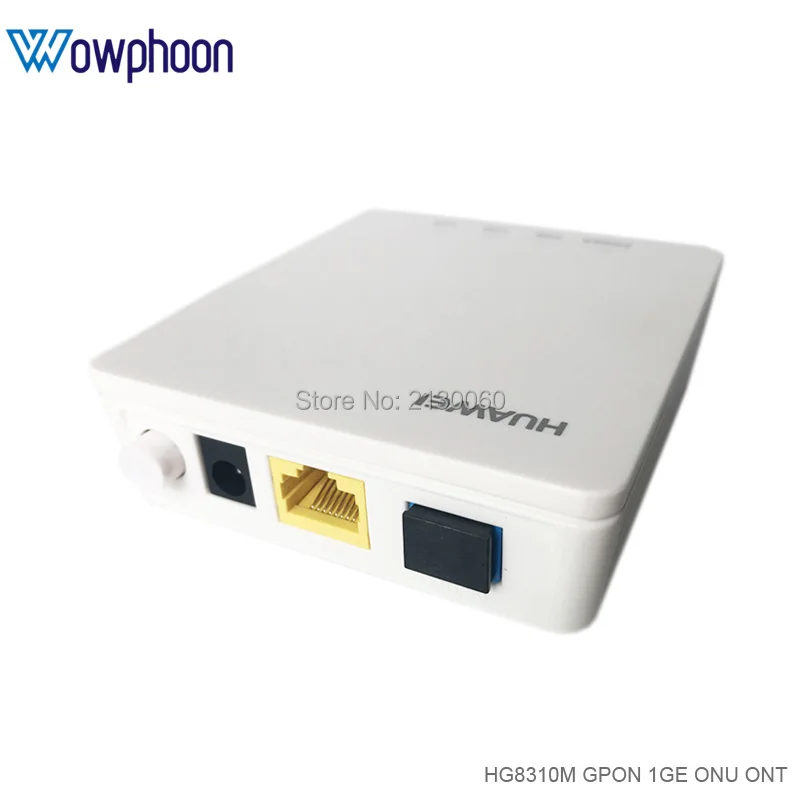 10 шт./лот оригинальный бренд Huawei 1GE Gpon ONU ONT HG8310M FTTH SFU Router Mode port GPON модель английская