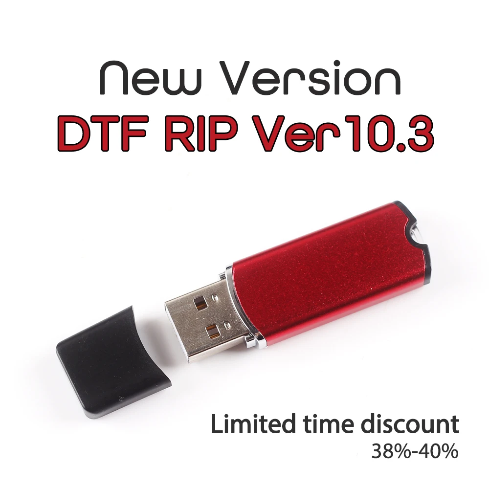 Epson Dtf Rip10.3 Print Roll Software Usb Dongle Supports L1800 L805 R1390  P600 2400 7890 Printer Custom White Color Ink Channel - Printer Parts -  AliExpress