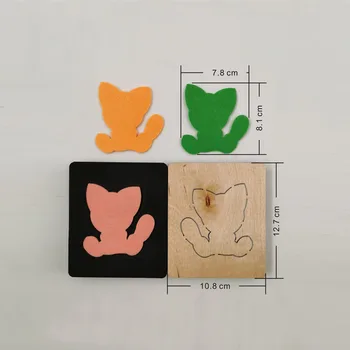 

2020 latest animal MY19004 Muyu wooden mold Scrapbook cut sky product suitable for general-purpose machines in the market