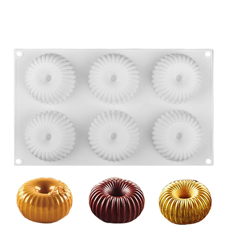 

Silicone Cake Mold Mini Raggio Cakes Decorating Tools Baking For Freezing Chocolate Mold Bakeware Mousse Dessert Moulds