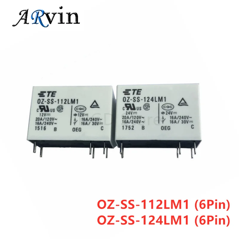 Lot De 10 Relais OZ-SS-112LM1 12VDC - Neufs Origine - Pour Applications Électriques