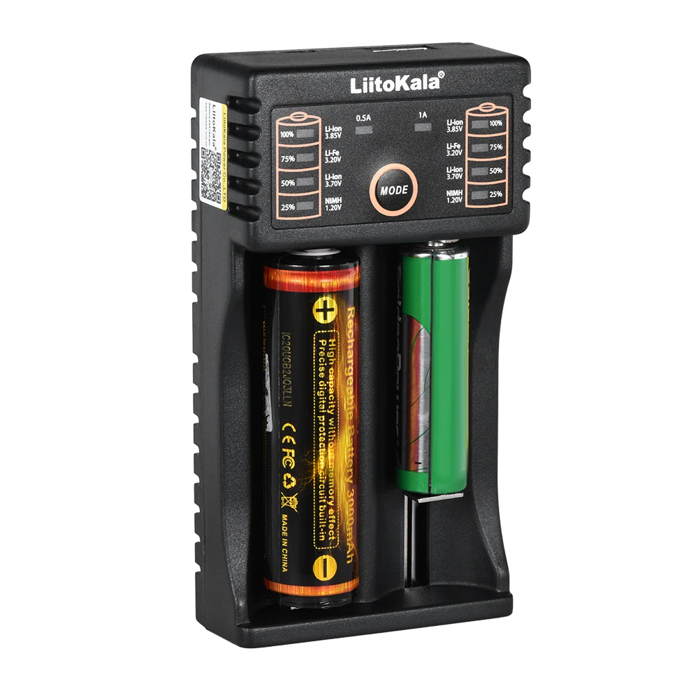 Lii-202 Smart 18650 зарядное устройство для 1,2 V/3 V/3,7 V/4,25 V 18650/26650/18350/16340/18500/AA/AAA NiMH литиевые перезаряжаемые аккумуляторы