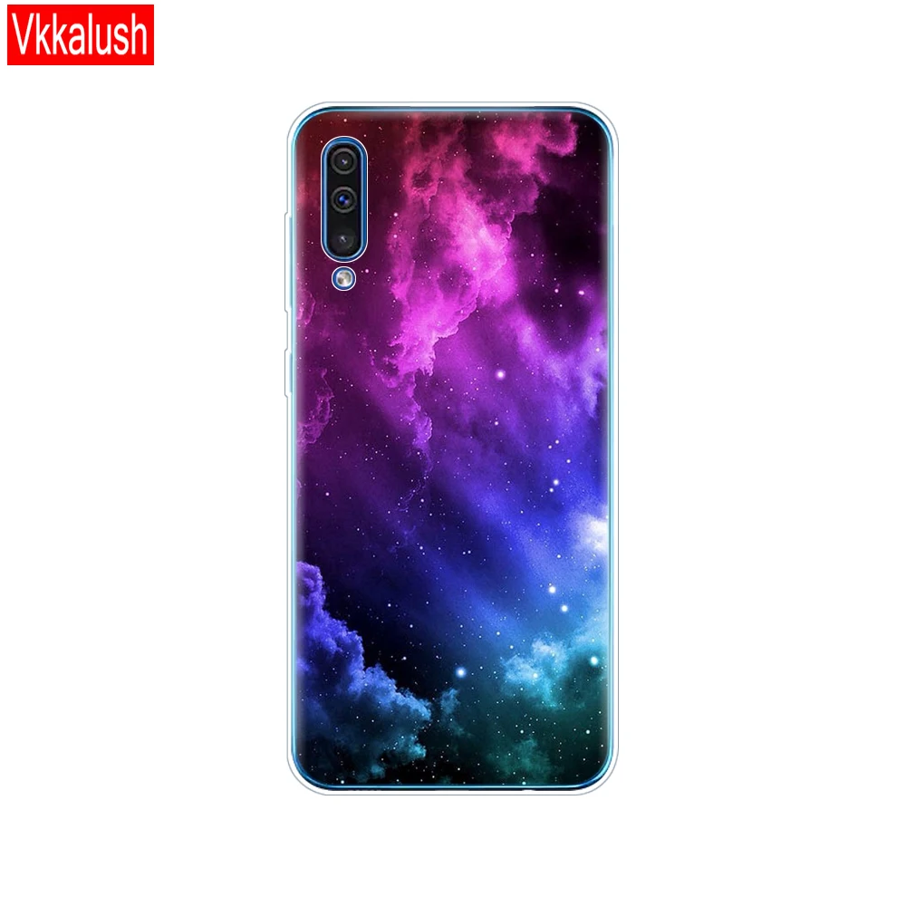 80120 Для samsung Galaxy A30S силиконовый прозрачный Футляр задняя крышка чехол для телефона samsung A30 A307 A307F SM-A307F мягкий чехол 6,4 cat - Цвет: 80120